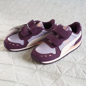 Puma Kids Cabana Racer Lavender & Indigo Sneaker